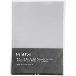 Hard folie, A4, vel 210x297 mm, dikte 190 my, 5 vel/ 1 doos