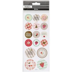 Stickers, handmade, vel 10x23 cm, 1 vel