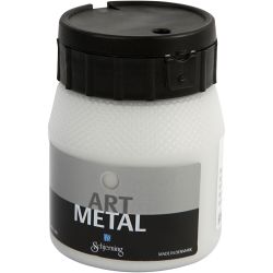 Hobbyverf Metallic, zilver(5110), 250 ml/ 1 fles