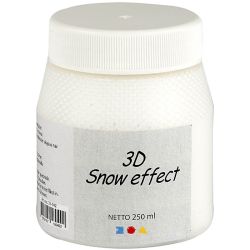 3D Sneeuw Pasta
