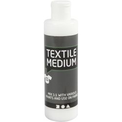 Textiel medium, 100 ml/ 1 fles