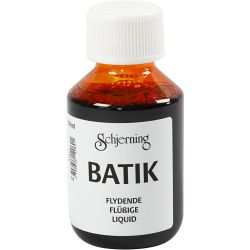 Batikverf, oranje geel, 100 ml/ 1 fles