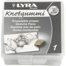 Kneedgum, afm 30x30x10 mm, 1 stuk