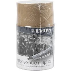 Wateroplosbaar Grafiet Potlood, L: 6,5 cm, 24 stuk/ 1 doos