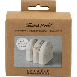 Siliconen Vorm, Bogen, H: 5 cm, d 4,5 cm, B: 4 cm, 1 stuk/ 1 doos