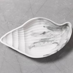 Siliconen vormen, Conchschelp , H: 2 cm, L: 20 cm, B: 11 cm, 1 stuk