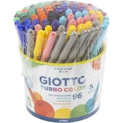 GIOTTO-markers, lijndikte 2,8 mm, diverse kleuren, 96 stuk/ 1 emmer