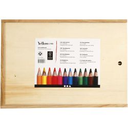 Kleurpotloden, vulling 5 mm, JUMBO, diverse kleuren, 144 stuk/ 1 doos