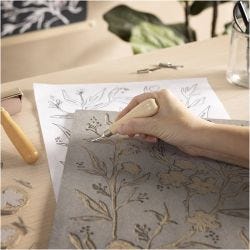Linoleum snijset, 5 div/ 1 set