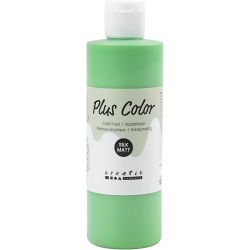 Plus Color Acrylverf, bright green, 250 ml/ 1 fles