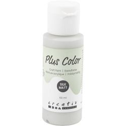 Plus Color Acrylverf, lichtgrijs, 60 ml/ 1 fles
