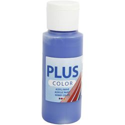 Plus Color Acrylverf, ultra marine, 60ml/ 1 fles