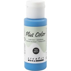 Plus Color Acrylverf, primair blauw, 60 ml/ 1 fles