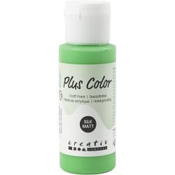 Plus Color Acrylverf, bright green, 60 ml/ 1 fles