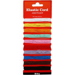 Elastisch koord, dikte 1 mm, 10x3.50 m/ 1 doos