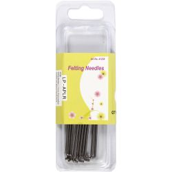 Viltnaald, L: 7,5 cm, medium , 10 stuk/ 1 doos