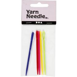 Garennaald, L: 7 cm, diverse kleuren, 5 stuk/ 1 doos