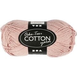 Katoengaren, afm 8/4, L: 170 M, beige, 50 gr/ 1 bol