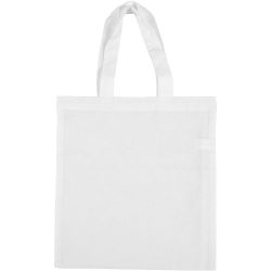 Draagtas , afm 28x30 cm, 130 gr, wit, 1 stuk
