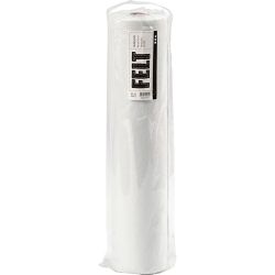 Hobbyvilt, B: 45 cm, dikte 1,5 mm, 180-200 gr, wit, 5 m/ 1 rol