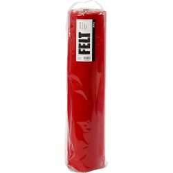 Hobbyvilt, B: 45 cm, dikte 1,5 mm, 180-200 gr, rood, 5 m/ 1 rol