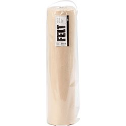 Hobbyvilt, B: 45 cm, dikte 1,5 mm, 180-200 gr, licht beige, 5 m/ 1 rol