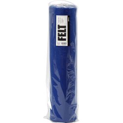 Hobbyvilt, B: 45 cm, dikte 1,5 mm, 180-200 gr, blauw, 5 m/ 1 rol