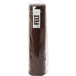 Hobbyvilt, B: 45 cm, dikte 1,5 mm, 180-200 gr, bruin, 5 m/ 1 rol