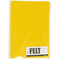 Hobbyvilt, A4, vel 210x297 mm, dikte 1,5-2 mm, geel, 10 vel/ 1 doos