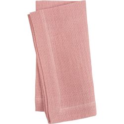 Stoffen servet, afm 42x42 cm, 185 gr, roze, 2 stuk/ 1 doos