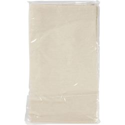 Draagtas , afm 38x42 cm, 145 gr, licht naturel, 5 stuk/ 1 doos