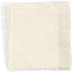Draagtas , afm 30x33 cm, 135 gr, licht naturel, 1 stuk