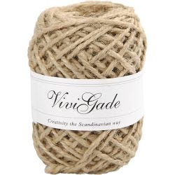 Natuurlijk hennep, dikte 1-2 mm, naturel, 30 m/ 1 rol