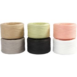 Papier Raffia Garen
