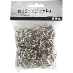 Sleutelhangers, d 25 mm, 100 stuk/ 1 doos