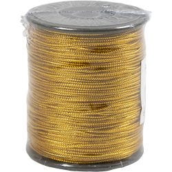 Koord, dikte 0,5 mm, goud, 100 m/ 1 rol