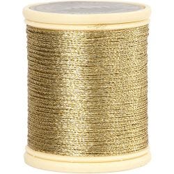 DMC metallic draad, dikte 0,36 mm, goud, 40 m/ 1 rol