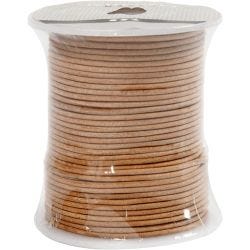 Leerkoord, dikte 2 mm, beige, 50 m/ 1 rol