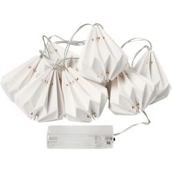 LED lichtslinger met lampenkapjes