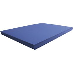 Karton, vel 50x70 cm, 270 gr, donkerblauw, 100 vel/ 1 doos