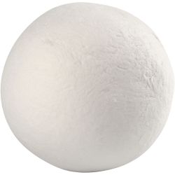 Ballen, d 50 mm, wit, 4 stuk/ 1 doos