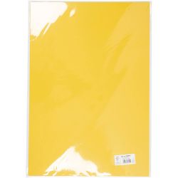 Karton, vel 50x70 cm, 270 gr, sun yellow, 10 vel/ 1 doos