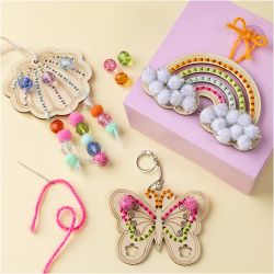 Houten vorm met gaten