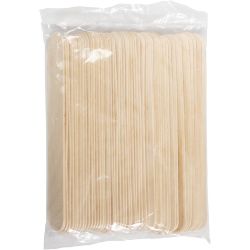 IJslollystokjes, L: 20 cm, B: 25 mm, naturel, 50 stuk/ 1 doos