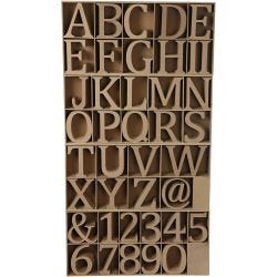 Houten letters