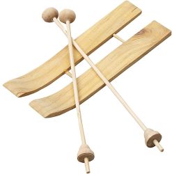 Ski met stokken