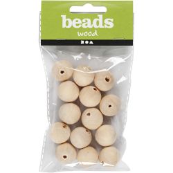Treperle, dia. 20 mm, hullstr. 4 mm, 14 stk./ 1 pk.