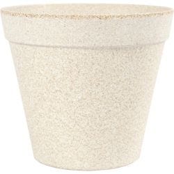 Bloempot, 13,5 cm, 15,2 cm, 1 stuk