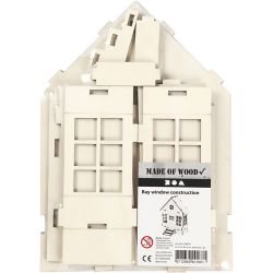 Huis, 24 cm, 6(12,5) cm, 19 cm, 1 stuk