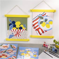 Poster hanger, H: 2 cm, D: 2,2 cm, B: 25 cm, 1 set